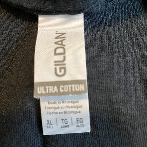 Mens Graphic Tee Black Short Sleeve XL - Picture 3 of 5